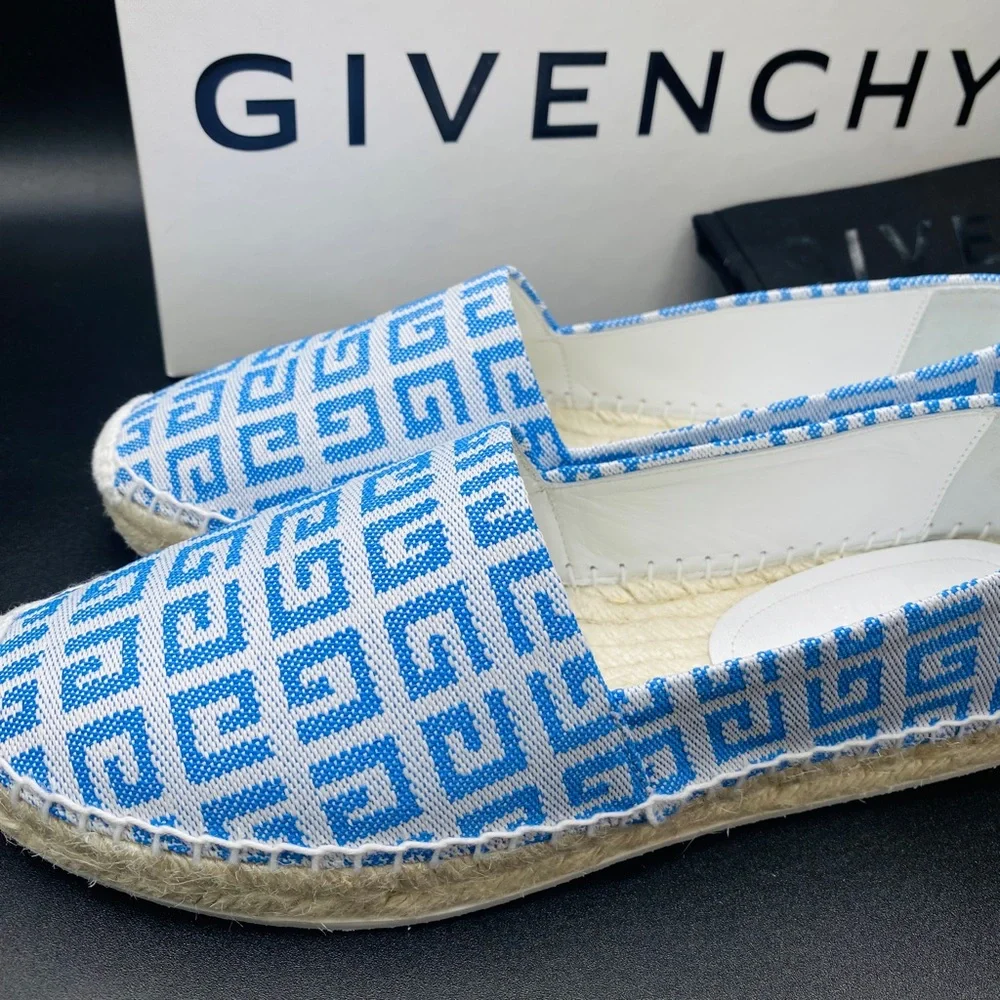 Authentic Women’s Monogram Jacquard Loafer Espadrilles SIZE 7 NWB - Picture 4 of 7